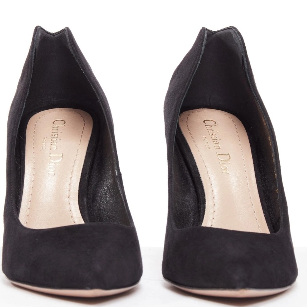 Dior Black Suede Women's Heels